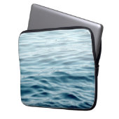 Wellenwasser Laptopschutzhülle (Vorderseite Links)