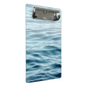 Wellenwasser Mini Klemmbrett (Schrägansicht)