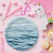 Wellenwasser Pappteller (Party)