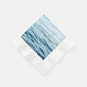 Wellenwasser Serviette (Ecke)