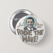 Welleobama-Knopf Button (Vorne & Hinten)