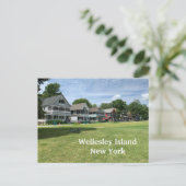 Wellesley Island NY Postkarte (Stehend Vorderseite)