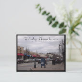Wellesley, Massachusetts Postkarte (Stehend Vorderseite)