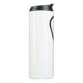 Wellesley Uni-Lampen-Posten-Thermaltrommel Thermosbecher (Nach links gedreht)