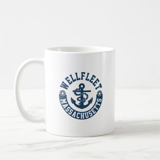 Wellfleet Massachusetts Kaffeetasse (Links)