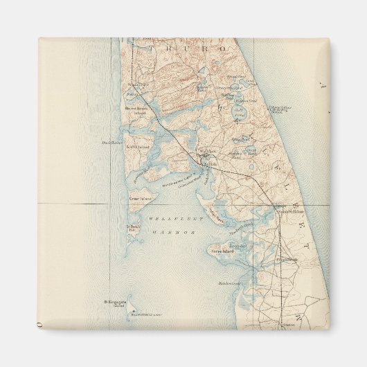 Wellfleet, Massachusetts Magnet (Vorne)