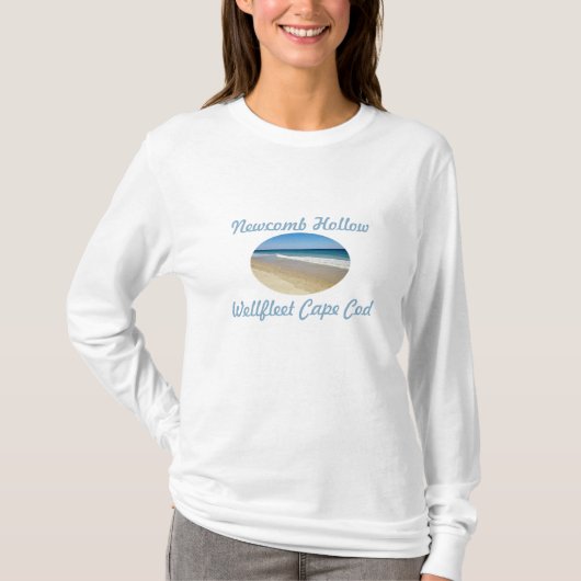 Wellfleet Strand-Foto T-Shirt (Vorderseite)