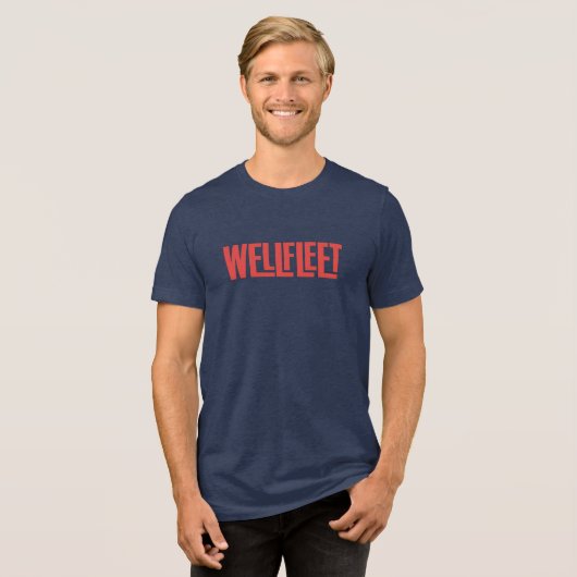 Wellflotte Tri-Blend Shirt (Vorderseite voll)