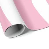 Wellig gestreifter Trend in Rosa Geschenkpapier (Rolleneckpunkt)