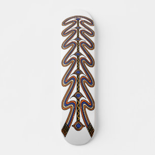 Wellige Tribal-Skateboard - Extreme LA Skateboard