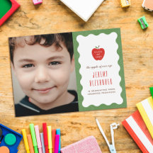 Wellige Vorschul-Abschlussfoto-Ankündigung