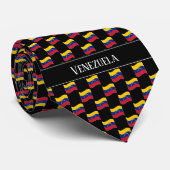 Welliges Venezuela-Flaggenmuster Krawatte (Gerollt)