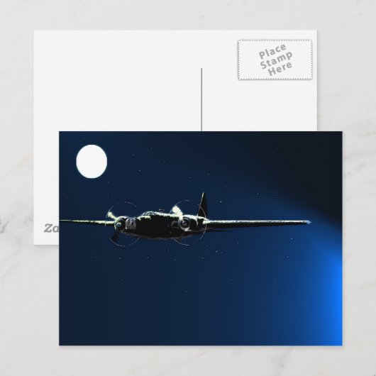 Welligton Postkarte (Vorne/Hinten)