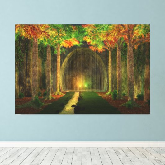 Wellinghall Canvas Print Leinwanddruck (Insitu (Holzboden))