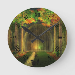 Wellinghall-Uhr Runde Wanduhr