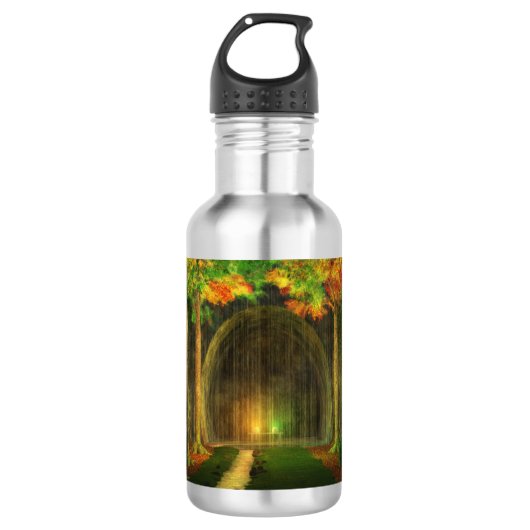 Wellinghalle Wasserflasche Edelstahlflasche (Vorderseite)