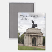 Wellington Arch London Magnet (Vorderseite/Rückseite)