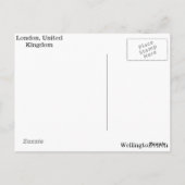 Wellington Arch Postkarte (Rückseite)