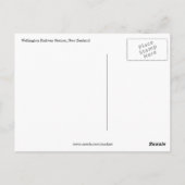 Wellington-Bahnstatue Postkarte (Rückseite)