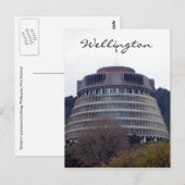 Wellington-Bienenstock Postkarte (Vorne/Hinten)
