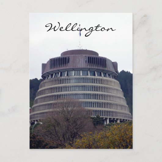 Wellington-Bienenstock Postkarte (Vorderseite)
