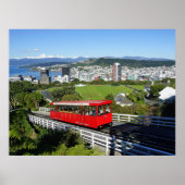 Wellington Cable Car, Neuseeland Poster (Vorne)