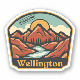 Wellington, Colorado Sticker