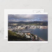 Wellington Harbour, Neuseeland Postkarte (Vorne/Hinten)