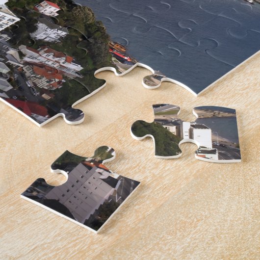 Wellington Harbour, Neuseeland Puzzle (Seite)