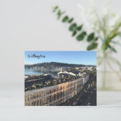 wellington harbour nz postkarte (Stehend Vorderseite)