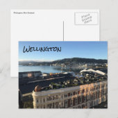 Wellington Harbour Postkarte (Vorne/Hinten)