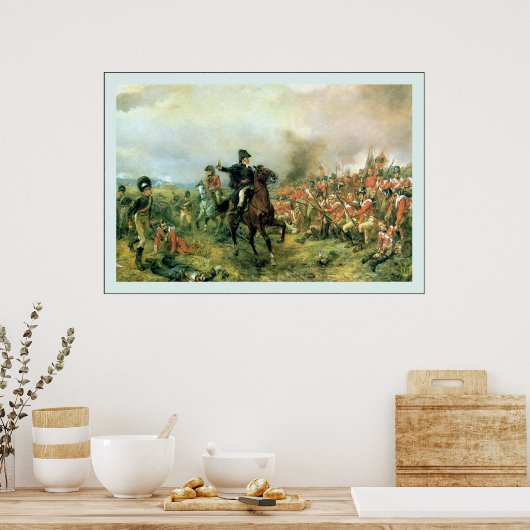 Wellington in Waterloo Poster (Küche)