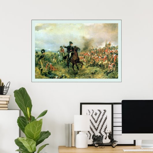 Wellington in Waterloo Poster (Heimbüro)