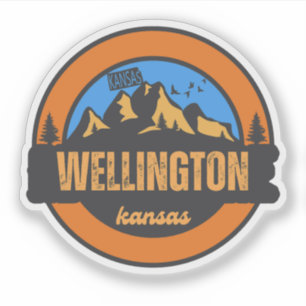 Wellington, Kansas Aufkleber