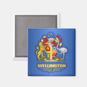 Wellington Magnet (Vorderseite/Rückseite)