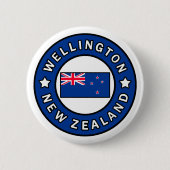 Wellington Neuseeland Button (Vorderseite)
