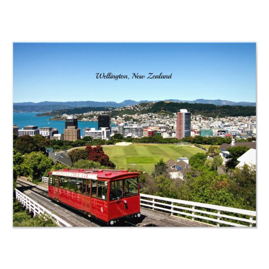 Wellington, Neuseeland Fotodruck (Vorne)