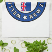 Wellington Neuseeland Geschirrtuch (Gefaltet)