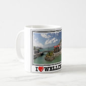 Wellington - Neuseeland - I Liebe - Kaffeetasse (Vorderseite Links)
