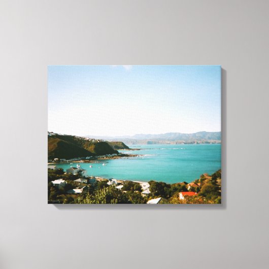 Wellington Neuseeland Leinwanddruck (Vorderseite)