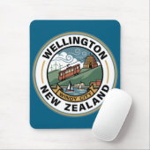 Wellington Neuseeland Mousepad (Mit Mouse)