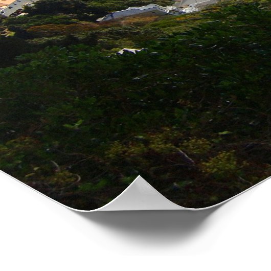 Wellington, Neuseeland Poster (Ecke)