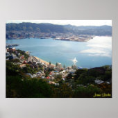 Wellington, Neuseeland Poster (Vorne)