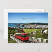 Wellington, Neuseeland Postkarte (Vorne/Hinten)