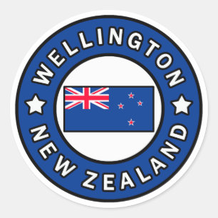 Wellington Neuseeland Runder Aufkleber