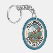 Wellington Neuseeland Schlüsselanhänger (Vorderseite links)