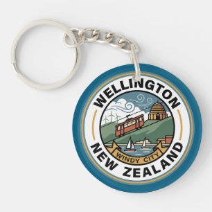 Wellington Neuseeland Schlüsselanhänger