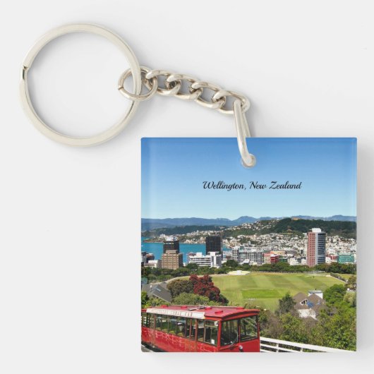 Wellington, Neuseeland Schlüsselanhänger (Vorderseite)
