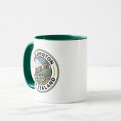Wellington Neuseeland Tasse (Vorderseite Links)