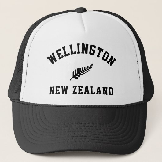 Wellington Neuseeland Truckerkappe (Vorderseite)